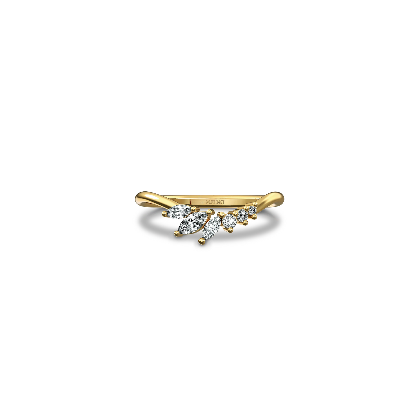 Mix Marquise Diamond Ring