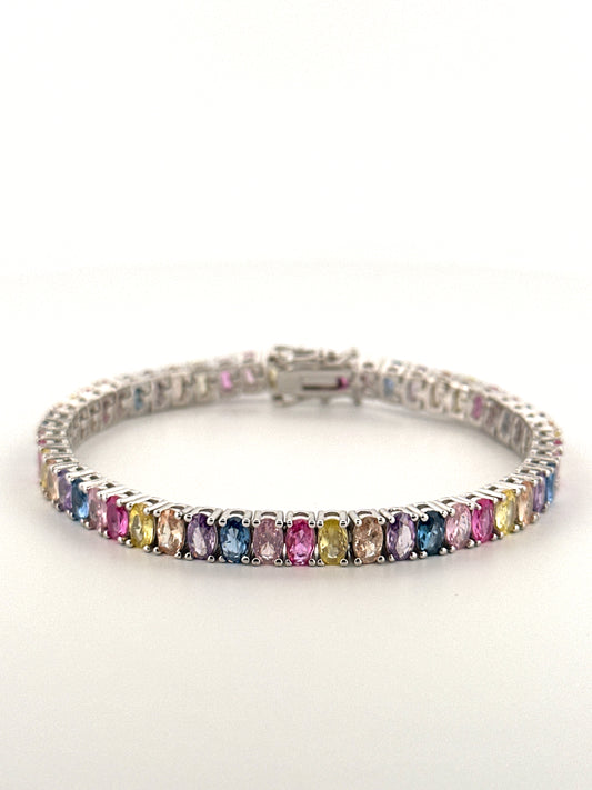 Colorburst Tennis Bracelet