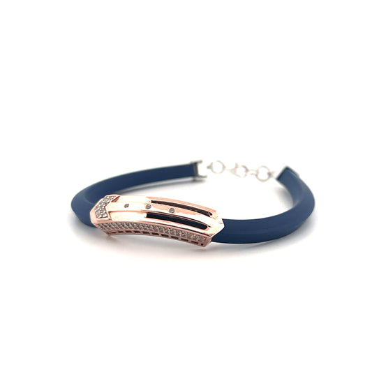 Accent Blue Band Bracelet