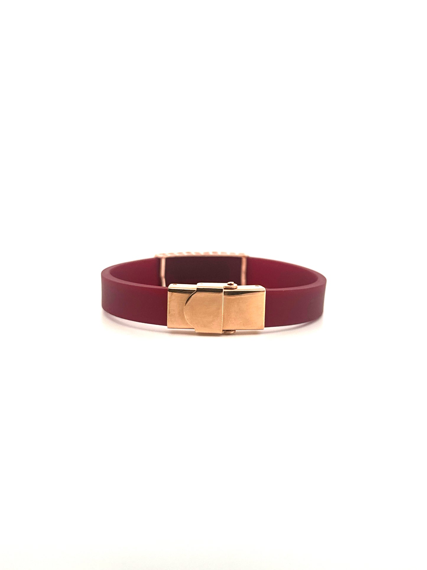 Burgundy Band Bracelet